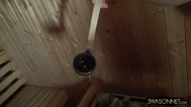 Nude Sauna Sweating