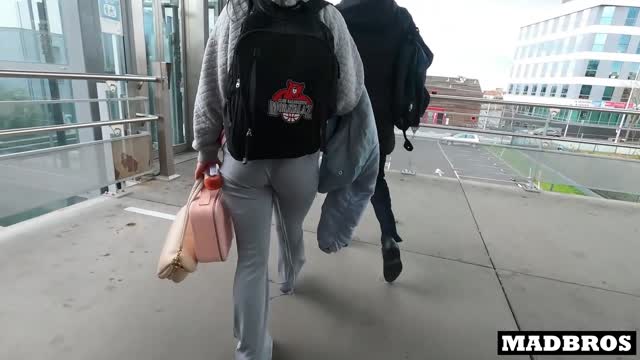 Cute Chilean Friend Bubble Butt Pounded In A Public Train