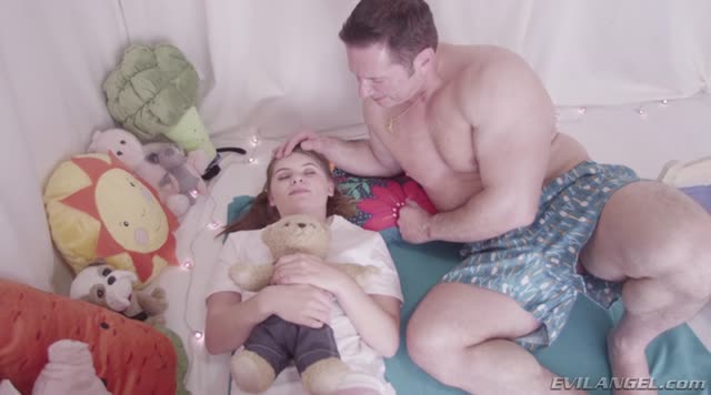 Dominant Step-Daddy Puts Alice To Bed