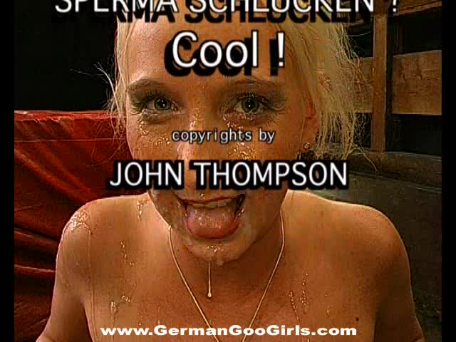 Sperma Schlucken? Cool!