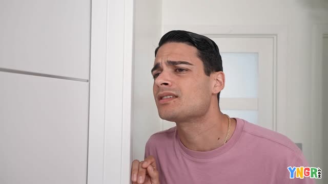 Step-Bro Watches As Kloe Love Takes A Shower Then Nails Her