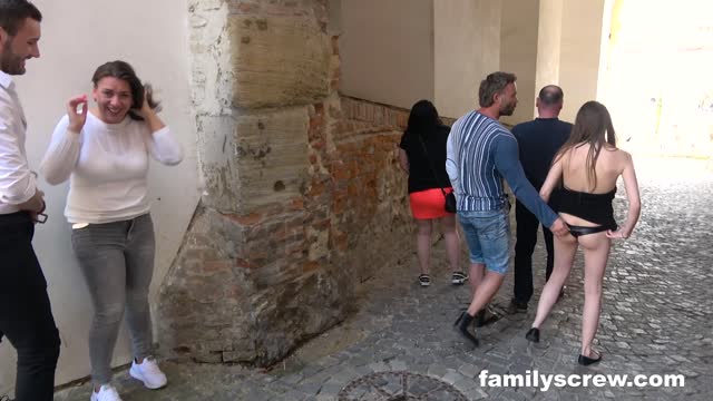 Family trip to castle