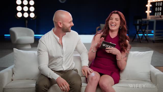 Kayla And Ronin - Curvy Redhead Gets Tag-Teamed