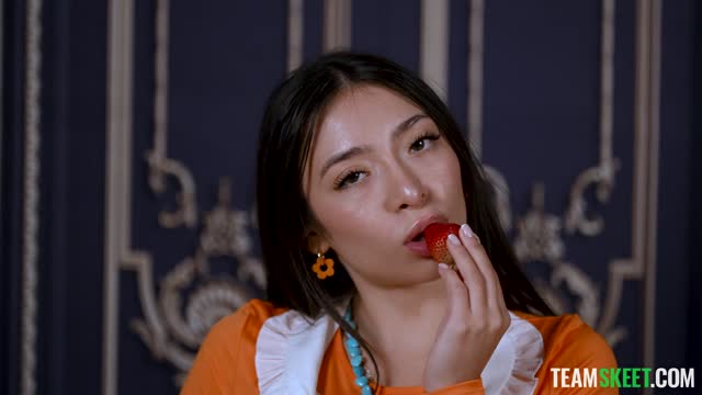 November Spotlight: Take Amber Summer on a Date and Discover How Smooth Her Tongue Split Feels