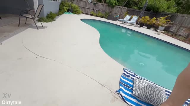 Pool Day With My Little Stepsister