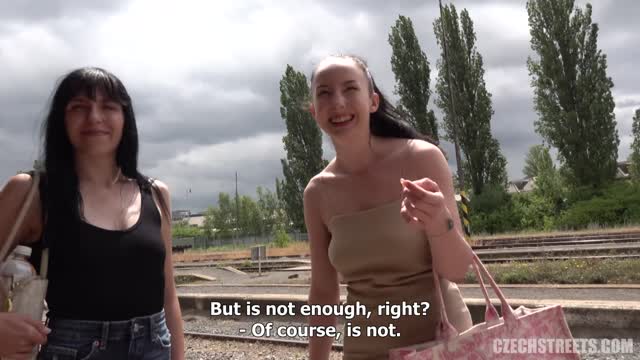 Sex With a Conductor in the Toilet - Czech Streets E146